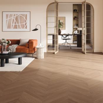 Parador Parkett Trendtime 10 Eiche Tuscan matt lackiert Natur Chevron-Stab